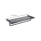 Dark gray modern bathroom accessory set stainless steel bathroom accessory set