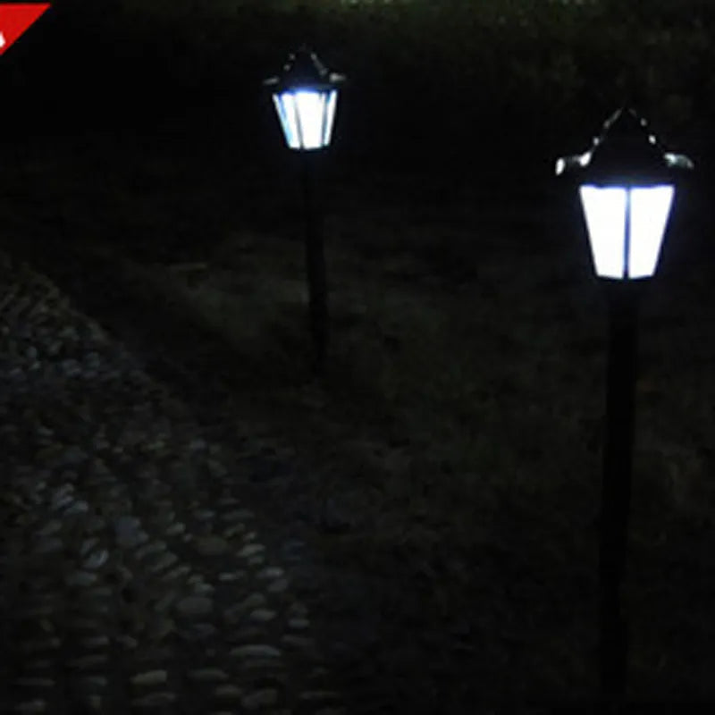 Solar Garden Lantern with LED – Outdoor Lighting for Terrace & Garden in Classic Lamp Design