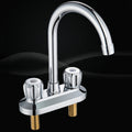 2-Handle Modern Vessel Sink Faucet Three-Way Bathroom Faucet