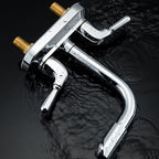 2-Handle Modern Vessel Sink Faucet Three-Way Bathroom Faucet