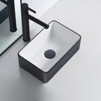 Modern porcelain floor washbasin Rectangular washbasin for the bathroom