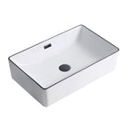 Modern porcelain floor washbasin Rectangular washbasin for the bathroom