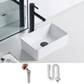 Modern porcelain floor washbasin Rectangular washbasin for the bathroom
