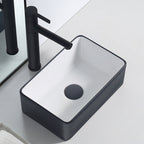 Modern porcelain floor washbasin Rectangular washbasin for the bathroom