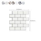 Modern Wallpaper Field Tile/Single Tile Peel and Stick Backsplash