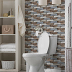 Modern PVC Field Tile/Single Tile Rectangular Peel and Stick Wall Tile