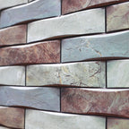 Modern PVC Field Tile/Single Tile Rectangular Peel and Stick Wall Tile