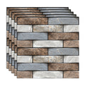 Modern PVC Field Tile/Single Tile Rectangular Peel and Stick Wall Tile