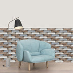 Modern PVC Field Tile/Single Tile Rectangular Peel and Stick Wall Tile