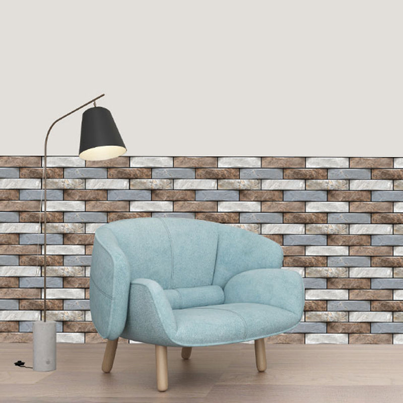 Modern PVC Field Tile/Single Tile Rectangular Peel and Stick Wall Tile