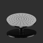 Ceiling and wall mounted showerhead combination round chrome spray head