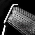 Chrome Square Shower Head Combination Wall Mounted and Ceiling Mounted Handheld Shower