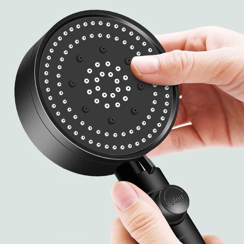 Adjustable Water Flow Shower Head Combination 5 Spray Patterns Handheld Shower