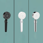 Adjustable Water Flow Shower Head Combination 5 Spray Patterns Handheld Shower
