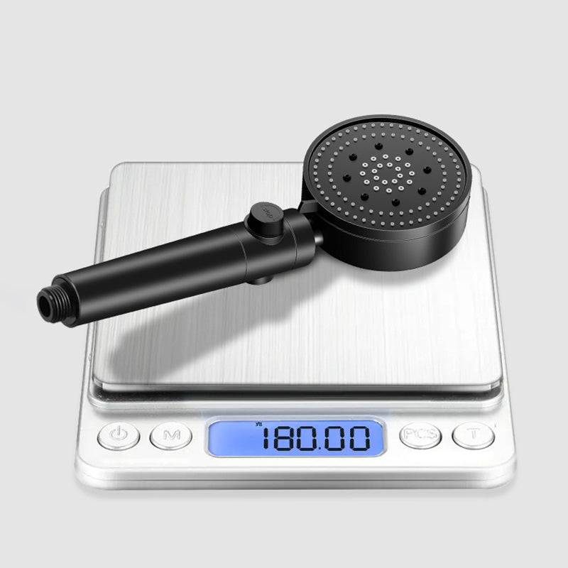 Adjustable Water Flow Shower Head Combination 5 Spray Patterns Handheld Shower