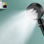 Adjustable Water Flow Shower Head Combination 5 Spray Patterns Hand Shower