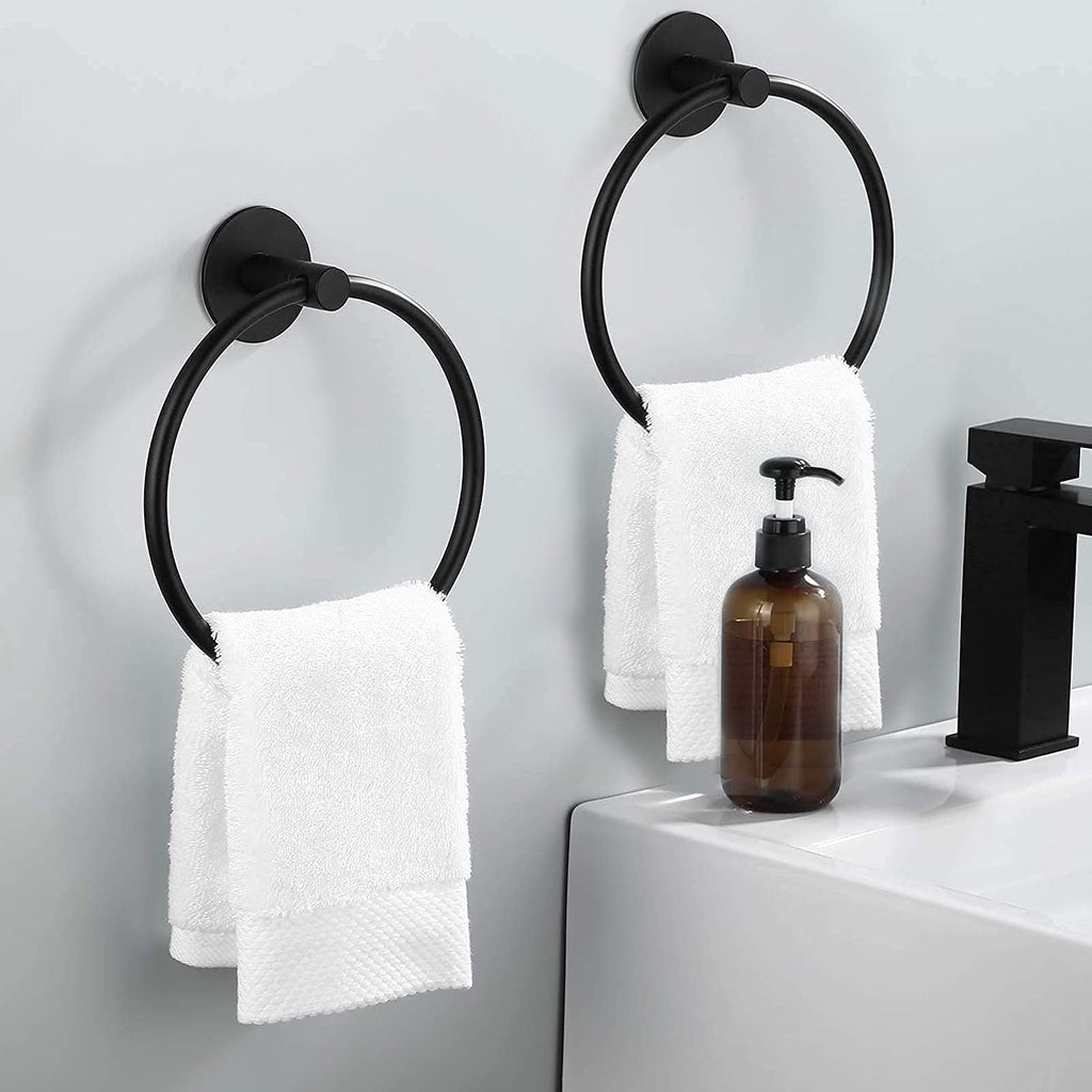 Traditional Bathroom Hardware Accessory Set Towel Ring/Bathrobe Hook/Towel Bar