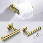 Traditional Bathroom Hardware Accessory Set Towel Ring/Bathrobe Hook/Towel Bar