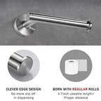 Traditional 2-piece bathroom hardware set towel ring/paper holder