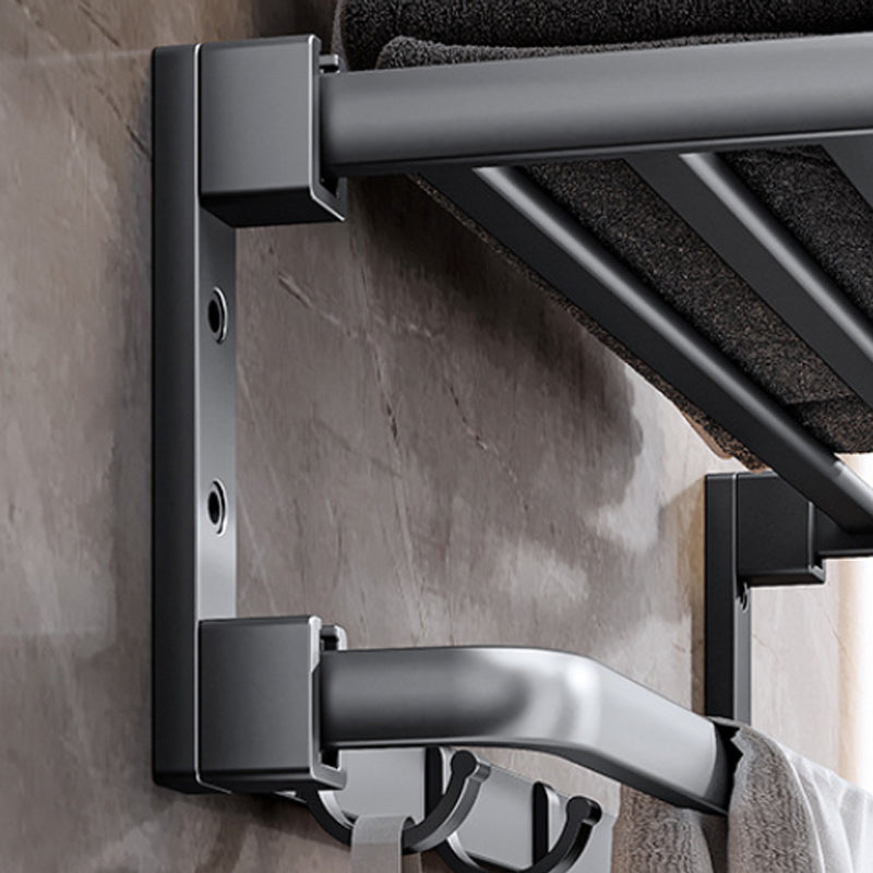 Modern Bathroom Accessories Hardware Set Gray Towel Bar Bathroom Shelf Bathroom Hardware Set