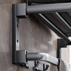 Modern Bathroom Accessories Hardware Set Gray Towel Bar Bathroom Shelf Bathroom Hardware Set