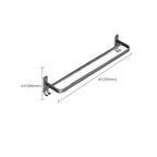 Modern Bathroom Accessories Hardware Set Gray Towel Bar Bathroom Shelf Bathroom Hardware Set