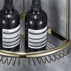 Traditional Brass Bathroom Accessory Set Bathroom Shelf Bathroom Accessory Set