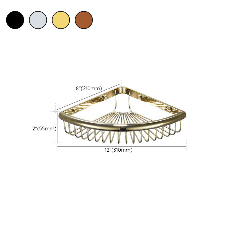 Traditional Brass Bathroom Accessory Set Bathroom Shelf Bathroom Accessory Set