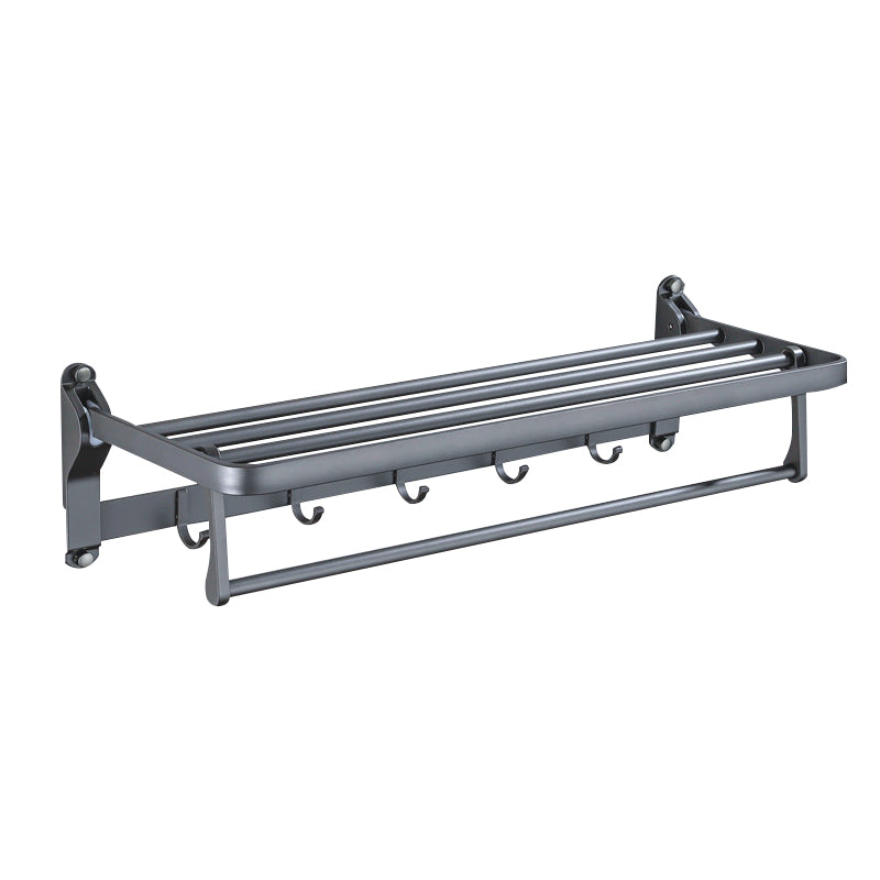 Matt gray bathroom accessory set bathroom shelf/towel holder & paper holder included