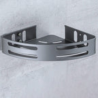 Matt gray bathroom accessory set bathroom shelf/towel holder & paper holder included