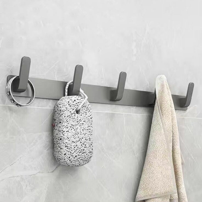 Matt gray bathroom accessory set bathroom shelf/towel holder & paper holder included