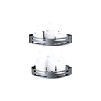 Matt gray bathroom accessory set bathroom shelf/towel holder & paper holder included
