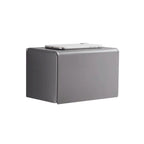 Matt gray bathroom accessory set bathroom shelf/towel holder & paper holder included