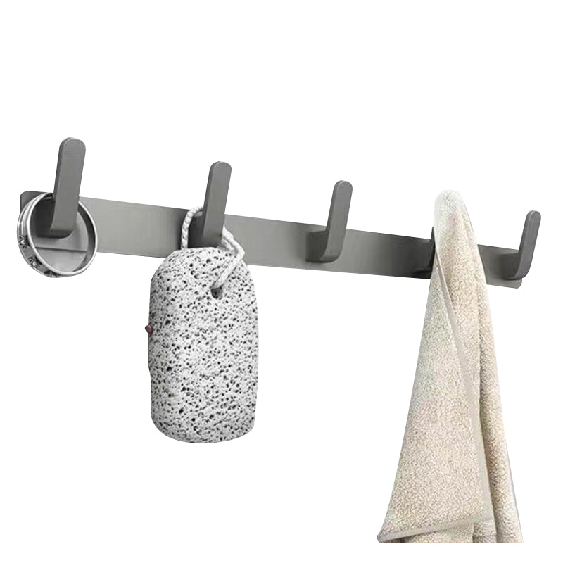 Matt gray bathroom accessory set bathroom shelf/towel holder & paper holder included
