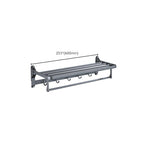 Matt gray bathroom accessory set bathroom shelf/towel holder & paper holder included