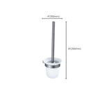 Matt gray bathroom accessory set bathroom shelf/towel holder & paper holder included
