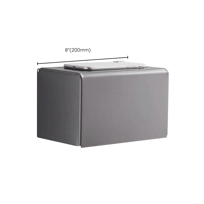 Matt gray bathroom accessory set bathroom shelf/towel holder & paper holder included