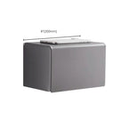 Matt gray bathroom accessory set bathroom shelf/towel holder & paper holder included