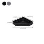 Modern Bathroom Accessory Set Matte Black/Grey Bathroom Shelf/Towel Holder & Paper Holder