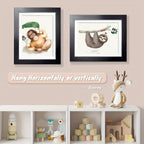 KidArtFrame – Cartoon Kids' Photo Frame with Wooden Frame