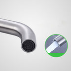 Modern Sink Faucet Single Handle Copper Sink Faucet for the Bathroom