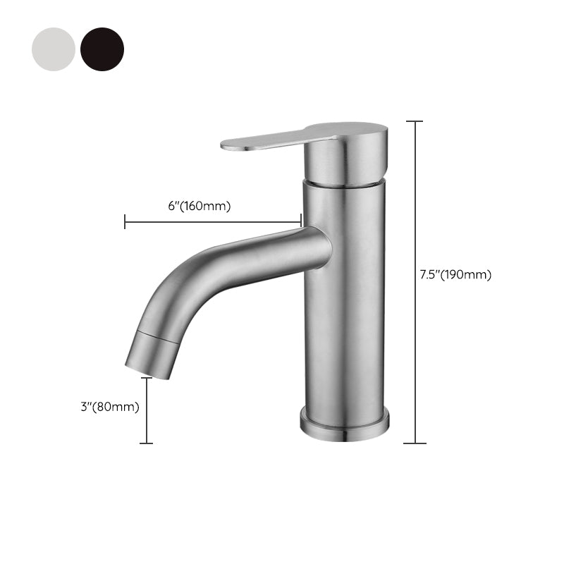 Modern Sink Faucet Single Handle Copper Sink Faucet for the Bathroom