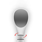 Plastic Bathroom Showerhead Modern Style Handheld Showerhead