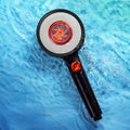 Modern Plastic Shower Head Adjustable Water Flow Handheld Shower Head