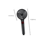 Modern Plastic Shower Head Adjustable Water Flow Handheld Shower Head