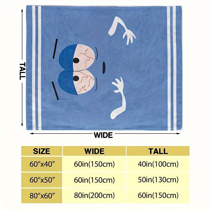 AnimeThrow – Reversible Flannel Blanket for Every Season