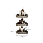 Contemporary Aluminum Bathroom Accessory Set Gray Bath Shelf