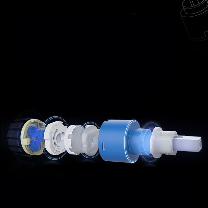 Contemporary Vessel Faucet Metal Single Handle Low Arc Vessel Faucet for the Bathroom