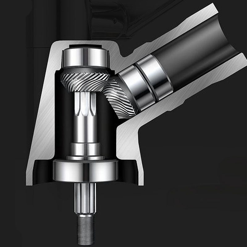 Glam Style Faucet Single Handle Basin Mixer with Waterfall Spout