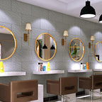 Wall and floor imitation marble tiles Wall adhesive waterproof wall tile